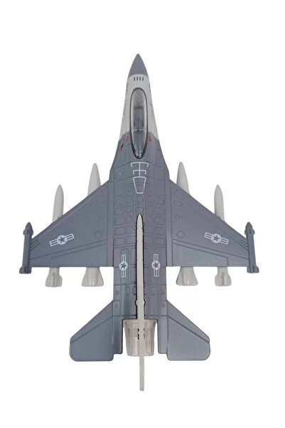 İZMİR ASKERİ MALZEME Cek Birak Acik Gri Askeri Savas Ucagi Modeli AL AF 88 599 Maket RC Ucak