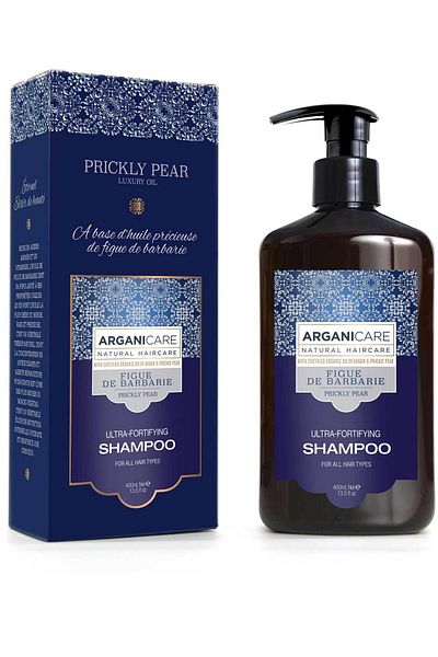 Arganicare Strengthening and nourishing shampoo with cactus fruit oil for all hair types, Arganicare, 400 ml