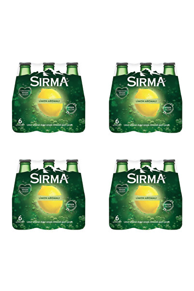 Sırma Limon Aromalı Maden Suyu 200 ML x 24 Adet