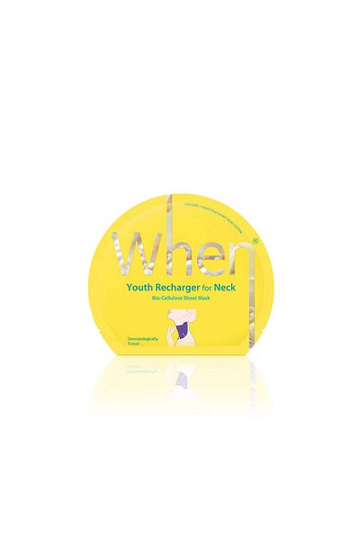 When Biocellulose regenerating neck mask, 18 g, When
