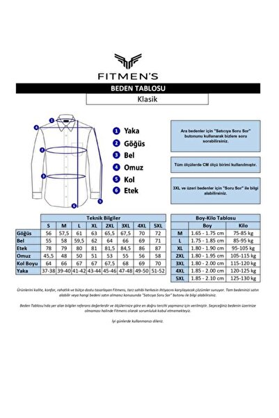 Fitmens Klasik Kısa Kol Kareli Hediye Kutulu Erkek Gömlek FS-004160 - Mavi