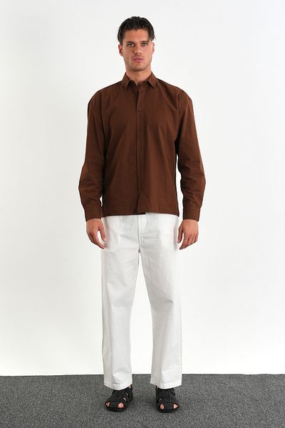 Redline Ανδρικό πουκάμισο Sarto Oversize Cotton