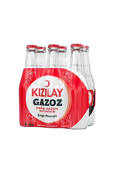Kızılay Gazoz - Doğan Maden Suyundan Zengin Mineralli - 250 ML x 24 Adet