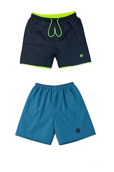 PÖRPIL 2 Pack Men's Swim Shorts