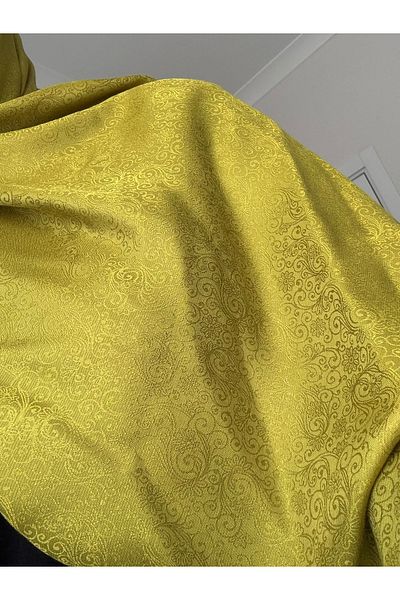 Lavena scarfs Şal Jacquard cu model floral din seria Papatya - măsline