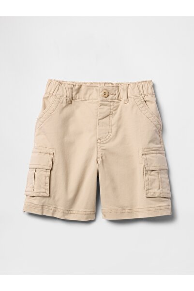 GAP Erkek Bebek Bej Pull-On Kargo Şort