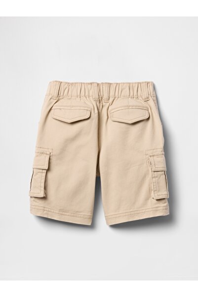 GAP Erkek Bebek Bej Pull-On Kargo Şort