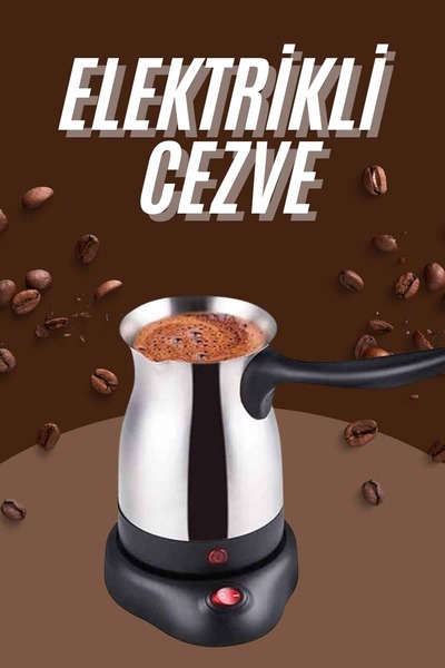 Clevora Steel Coffee Machine Coffee Pot 800 Watt Stainless Steel Turkish Coffee Machine
