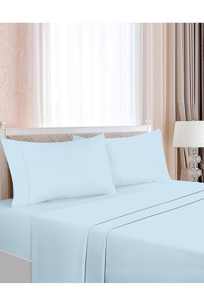 CASAVIA Premium Bedding Sets- 400 Thread Count- Soft Sateen 100% Cotton - Twin 4 Piece sheet sets,