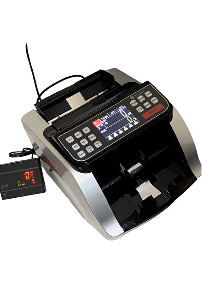 Karaağaç Elektronik Plus Silver TL - Euro Para Sayma Makinesi TFT Ekran