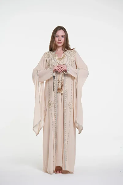 al bent al sharqieh Embroidered Kaftan Luxury Dress Women kaftan dress