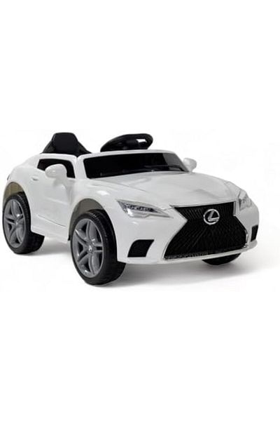 ALBADER Electric Ride On Car Lexus 2 Motors Car with Remote Control, Powered Ride on Car for Kids