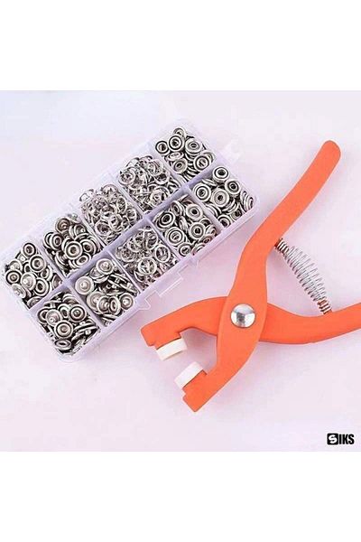SIKS Stapler Pliers Set, Staple Storage Box And Staples, Staple Fixing Device