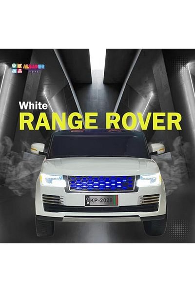 ALBADER Electric Ride On Car Range Rover With 2 Rear Motors, 12V battery, Ride on Toys Kids Car
