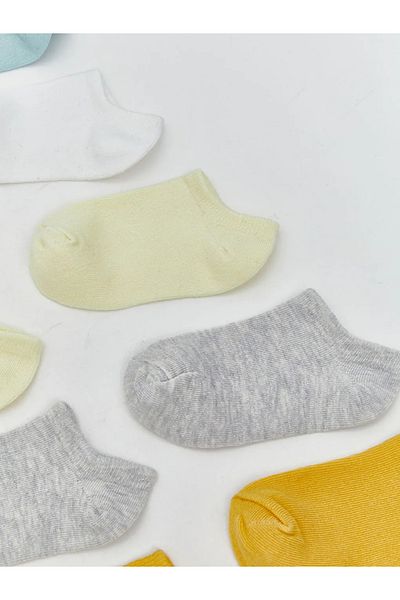 LC Waikiki Lcw Baby Blue Basic Baby Boy Booties Socks 10 Pcs