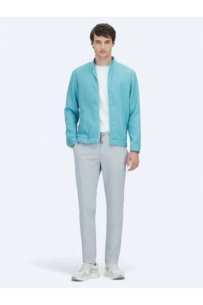 Kip Nile Green Woven Coat
