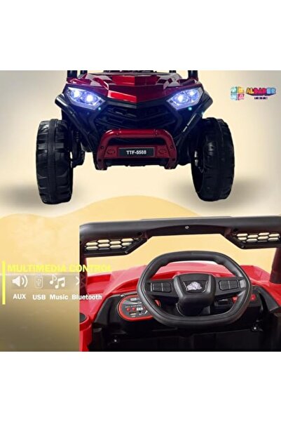 ALBADER Electric Ride On Car Buggy Jeep, Ride on Toys for Big Kids With Powerful 12V, Electric Car