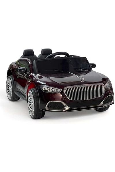 ALBADER Luxury Mercedes Maybach Kids Car, Electric Ride On Car With 2 Rear Motors 12V Battery