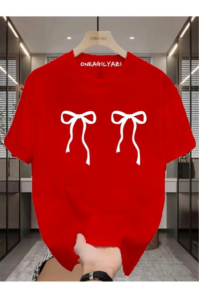 oneagılyazı Panglici pentru femei cu imprimeu tricou - guler rotund