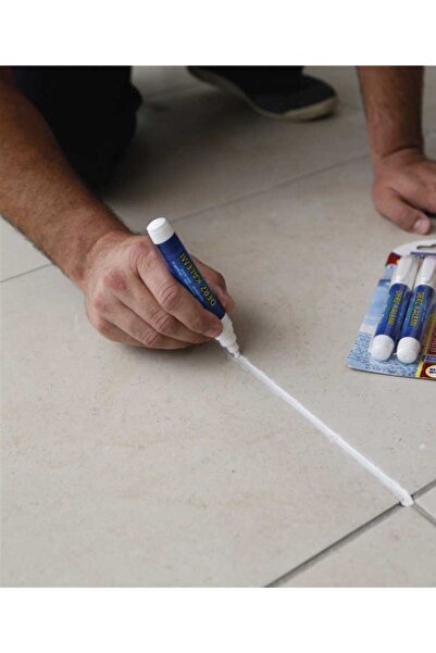 sepetra Fayans Derz Kalemi Beyaz 2 Li Set 2 Adet Yedek Uç Beyaz