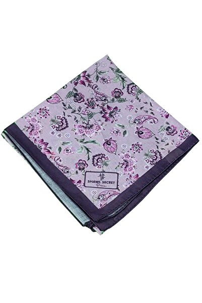 mim eşarp Eșarfă Prime Bumbac Motiv Floral 90x90 cm