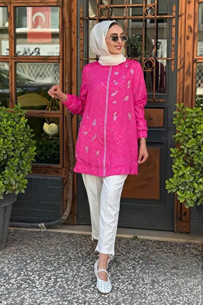 Kayra Jacket Ka-B25-13089 Fuchsia