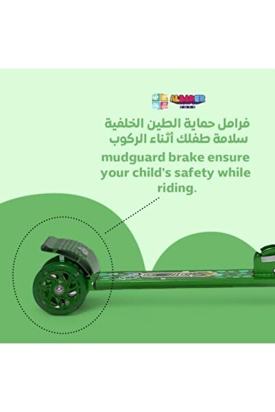 ALBADER Scooter, PVC Wheel Scooter City Roller, Klappbar Roller, Aluminium Kick Scooter Adjustable