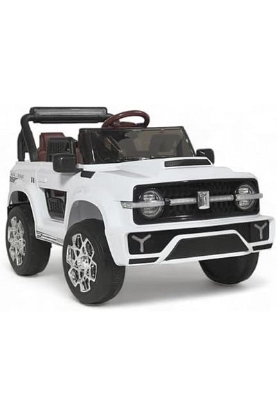 ALBADER Electric Ride On Car Ford Bronco With 2 Motors, 12V Battery With Remote Control, Kids Car