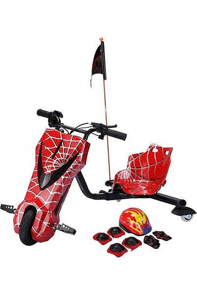 ALBADER Drifting Electric Scooter Large Size 36V Battery, Electric Drift Scooter With Helmet Pad
