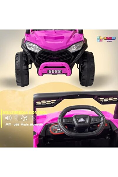 ALBADER Electric Ride On Car Buggy Jeep, Ride on Toys for Big Kids With Powerful 12V, Electric Car