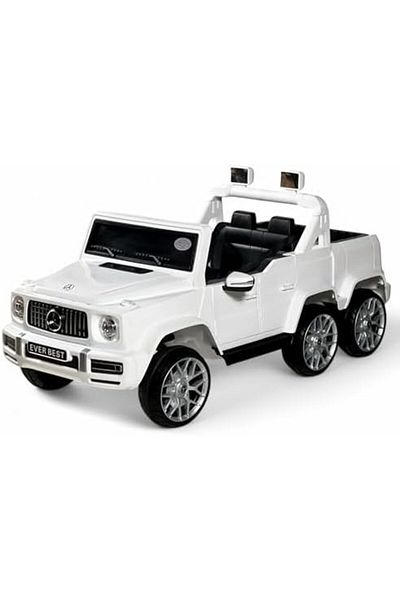 ALBADER Electric Car Mercedes Desgin For Kids, Children's Mercedes Benz G-Class Pickup, 12V Battery