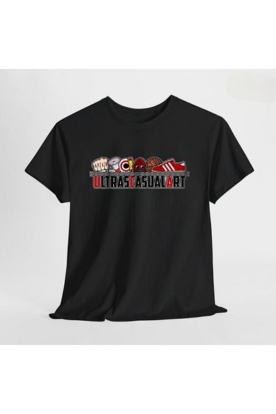 SARI Ultras Casual Art Temali Tshirt 100% Cotton