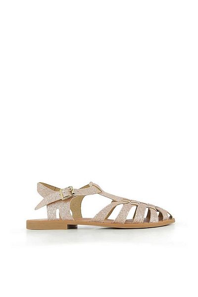 MEDUSE SUNVILLE ΓΥΝΑΙΚΕΙΑ ΣΑΝΔΑΛΙΑ NUDE PAILLETE - ROSE