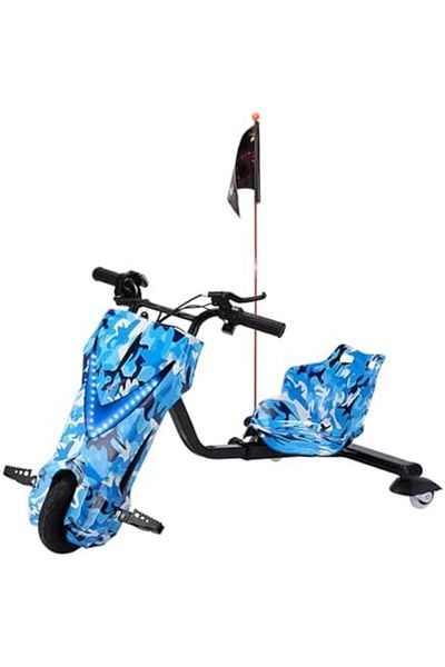 ALBADER Drifting Electric Scooter Large Size 36V Battery, Electric Drift Scooter With Helmet Pad