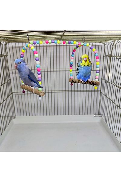 aliceshop Bird Swing 2 Pack Bird Toy