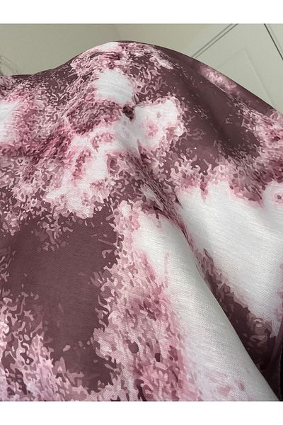Lavena scarfs Seria Bohem Model Design Bohem Bumbac Digital Soft Șal - Roz