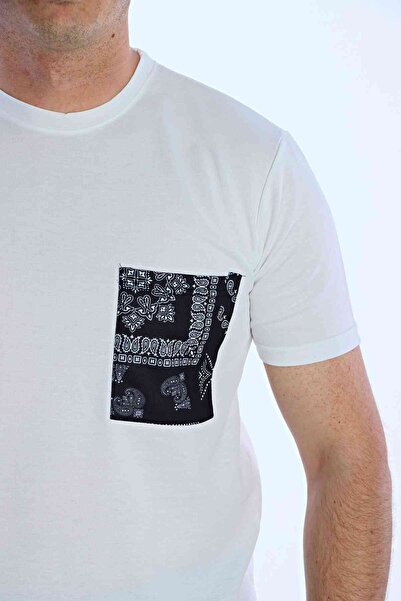 TMB Bandana Shorts Set White