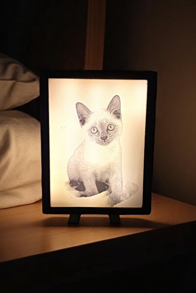 BKShape Lithos Frame – Kişiye Özel Işıklı Litofan Çerçeve