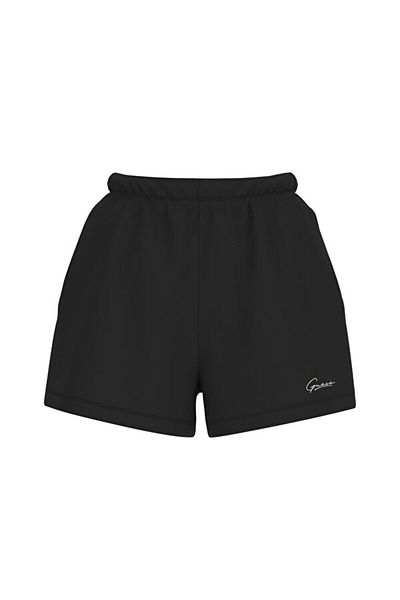 Guess Iris Jersey Short Women's Black Shorts V5Gd04Kcrz1-Jblk