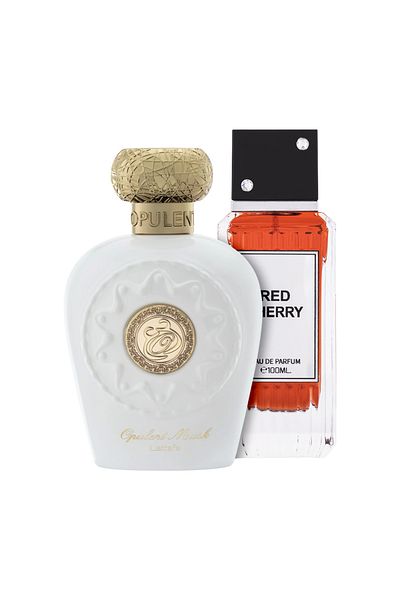 lattafa Συσκευασία με 2 αρώματα Opulent Musk 100 ml και Red Cherry 100 ml