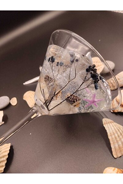 rat KADEH OKYANUS KOKULU JEL MUM BALIK FİGÜRLÜ DENİZ KABUKLARIY SÜSLENMİŞ EL ...