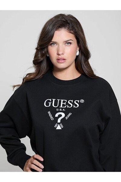 Guess Roberta Kadın Aktif Sweatshirt