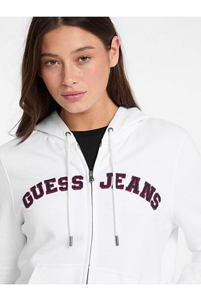 Guess Hanorac de damă Jeans Reg Zip Hood