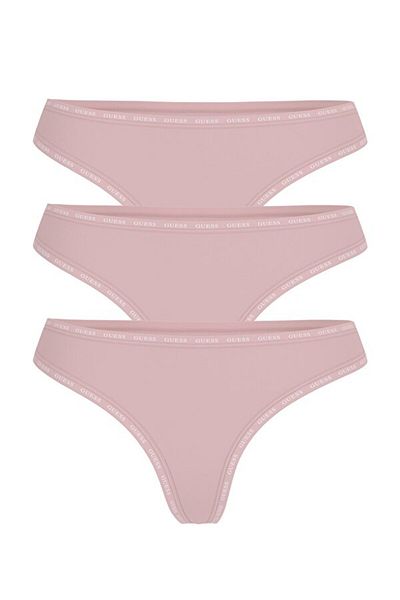 Guess Basic Thong Femei Slip Pachet de 3 chiloți