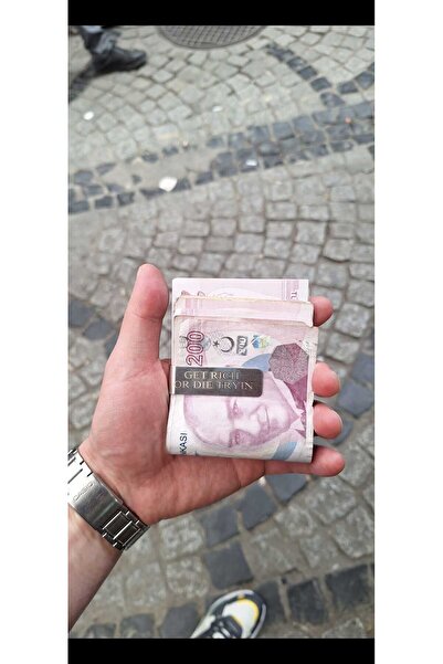 Seltar Home Goods İsme Özel Paslanmaz Çelik Para Tokası Kağıt Para Tutucu