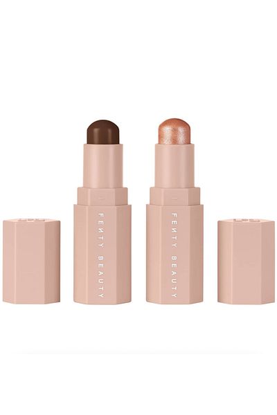 FENTY BEAUTY مجموعة ميني ماتش ستاكس ديو كونتور + هايلايتر