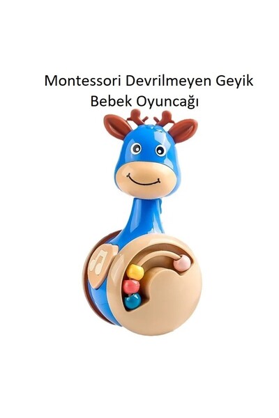 tutobaby Devrilmeyen Sevimli Geyik Oyuncağı (Bebeğinizin Oyun Arkadaşı)