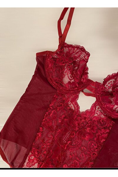 Lotiva Wear Dantel Detaylı Kadın Body Suit