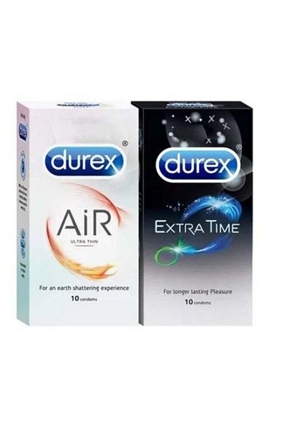 Durex Pack Of 2 Combo Condoms 20 Pieces