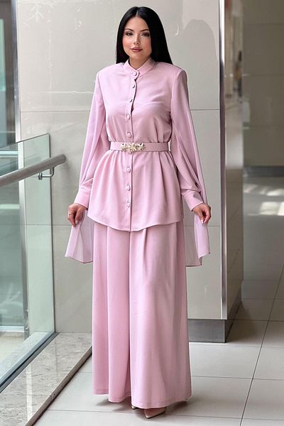 senna Layren Shirt Pants Set